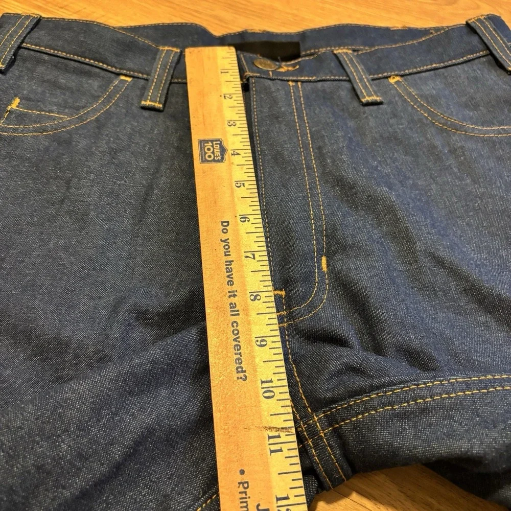 NWT Workrite FR Westex Indigo Jeans Mens 32x30 CAT 2/2112 Rigid Denim Workwear - Picture 11 of 12